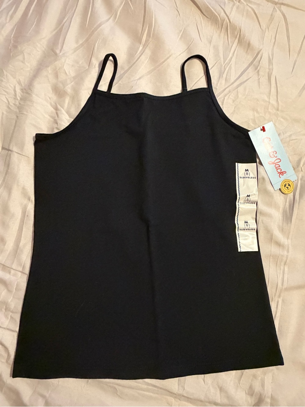 Cat & Jack Black Girls' Tank Top
